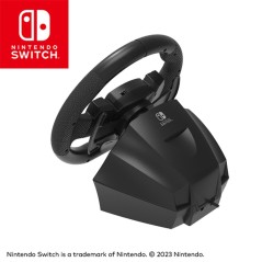 HORI Racing Wheel Pro Deluxe - Ultimate Rat og Pedalsæt til Nintendo Switch | Uovertruffen Kørselserfaring!